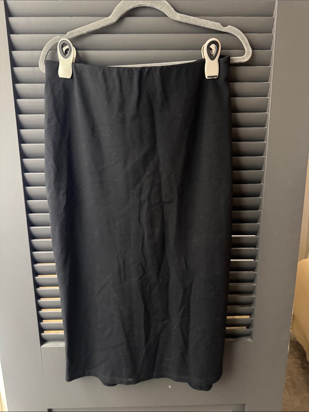 a new day Black Pencil Skirt - Sleek Straight Silhouette